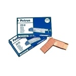 Caja de grapas 22/6 de cobre.