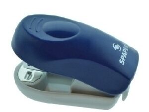 Grapadora SPAPER micro azul.