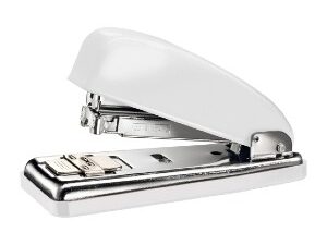 Grapadora metálica Blanca.